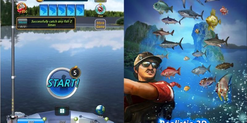 Overview of magnet fishing game